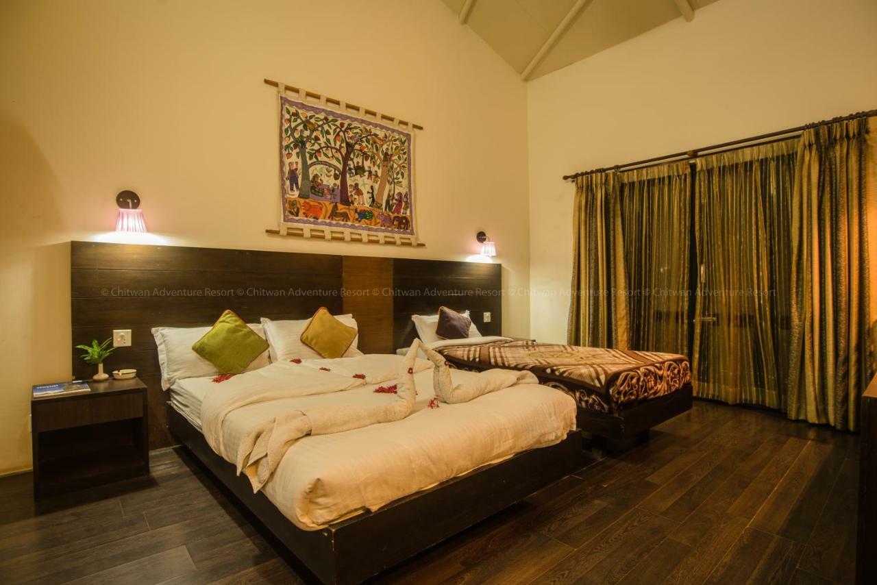 Chitwan Adventure Resort Sauraha Exterior photo