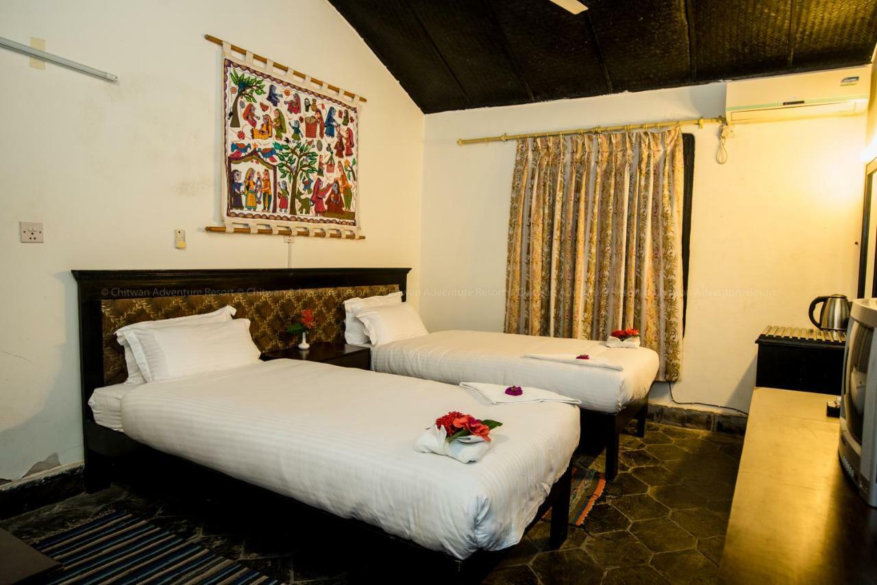 Chitwan Adventure Resort Sauraha Exterior photo